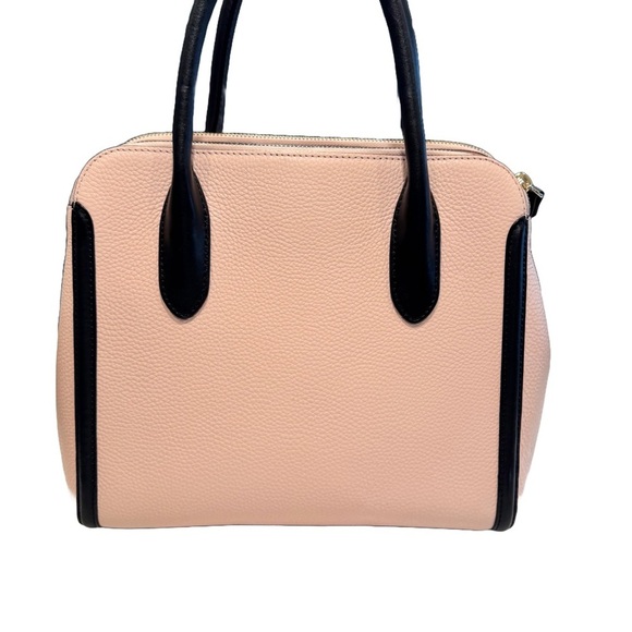 Kate Spade Caroline Queeney Pink Leather Handbag Purse Bag NEW - Picture 2 of 16